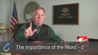 The Importance of the Word 2 - Student of the Word 560