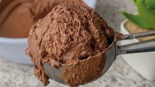 3 Ingredientes! Gelato de Chocolate 🍫 3 Ingredients! - Chocolate Gelato 🍧