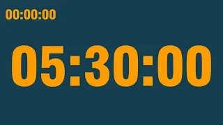 5 hour 30 minute timer (with end alarm, time elapsed and progress bar)