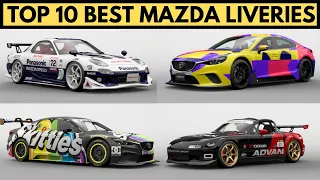 Gran Turismo Sport - Top 10 MAZDA Liveries