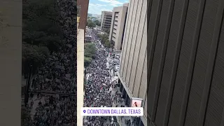 Thousands March for #Gaza in Dallas #omarsuleiman #palestine