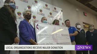 Major donations for multiple service organizations in the Coastal Bend