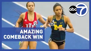 Maryland woman goes viral after shattering records in collegiate track debut