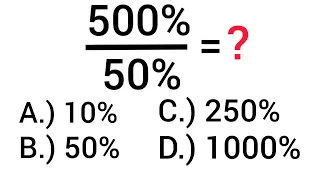 A Nice Algebra Problem with Percents