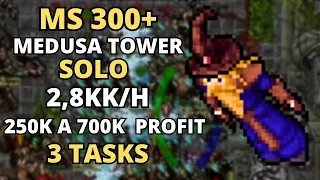 MS/ED 300+ MEDUSA TOWER - 2,8KK/H - 250 A 600K+ PROFIT (TASKS E BESTIARIOS)