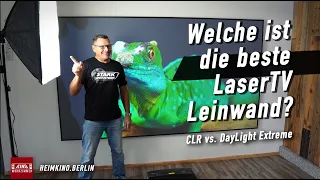 Die beste und die zweitbeste Laser-TV-Leinwand