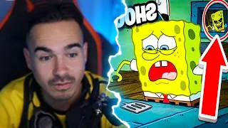 Erné REAGIERT auf 15 FEHLER in SPONGEBOB die KEINER KENNT!😱