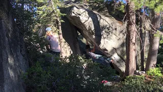 Fresh Tips V8 - Lake Tahoe Bouldering