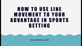How to use line movement to your advantage in sports betting #sportsbetting #nfl