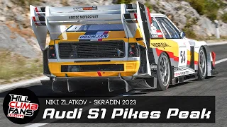 Audi S1 Pikes Peak quattro PROSPEED - Niki Zlatkov || Hill Climb Skradin 2023