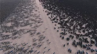 30.000 GONDOR SOLDIERS vs 20.000 URUK-HAI PIKEMAN - Ultimate Epic Battle Simulator
