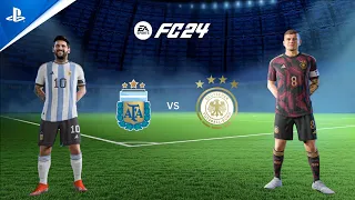 FC 24 - Argentina vs Germany | PS5 Gameplay