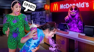 Can't BELIEVE Suri DRANK The McDonald's GRIMACE SHAKE!! *Bad Idea* | Jancy Family
