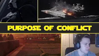 Star Wars "Star "Wars" - Purpose of Conflict" Reaction