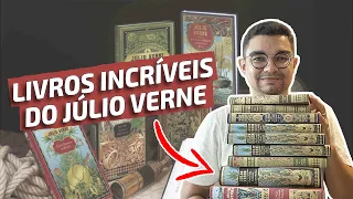 Coleção INCRÍVEL dos livros do JÚLIO VERNE!!!