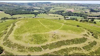 Pen Y Crug Iron Age Hill Fort, Brecon 12.7.20