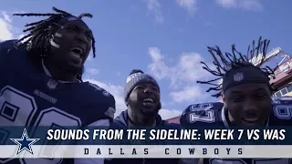 Sounds From The Sideline: Week 7 vs WAS | Dallas Cowboys 2018