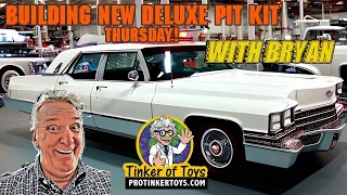 4 Gear Deluxe Pit Kit - 1959 Cadillac Ambulance Body - Livestream BUILD with Bryan