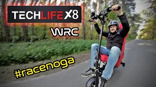 Techlife X8 WRC | Hulajnoga rajdowa #racenoga