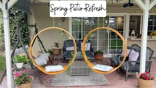 Spring summer patio decor: Yard and outdoor space decorating tips