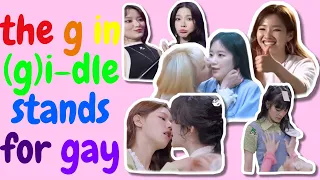 the g in gidle stands for gay