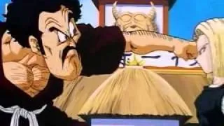 Mr.Satan Defeats Aandroid 18