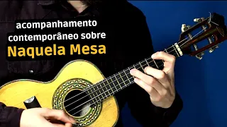 Acompanhamento contemporâneo sobre a música Naquela Mesa no cavaquinho #shorts #cavaquinho