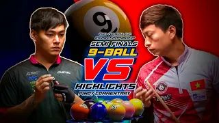 JOHANN CHUA VS. DUONG QUOC HOANG | FORMOSA CUP 9-BALL ASIAN CHAMPIONSHIP HIGHLIGHTS | SEMI FINALS
