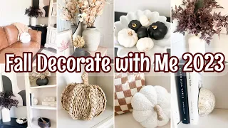 FALL DECORATE WITH ME 2023 | FALL DECOR IDEAS 2023 | Living Room Makeover