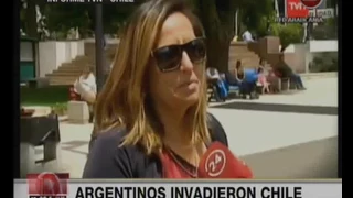 Canal 26 -Argentinos invadieron Chile