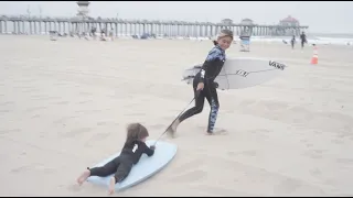 Zoey's World! A day in the life of a 10 year old surfer