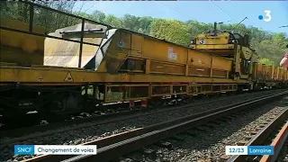 SNCF : rénovation de la ligne de chemin de fer entre Longwy et Longuyon