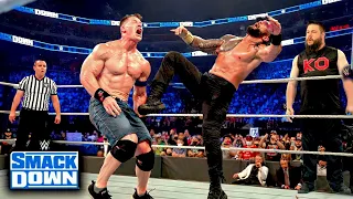 John Cena & Kevin Owens Destroy Roman Reigns & Sami Zayn WWE SmackDown 2022 Highlights