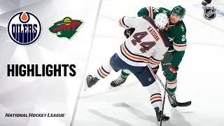 NHL Highlights | Oilers @ Wild 10/22/19