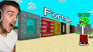 MINECRAFT, ale ISTNIEJĄ NIESTANDARDOWE PORTALE...