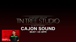 คาฮอง Cajon Backing Track | #13 -Beat 130-BMP