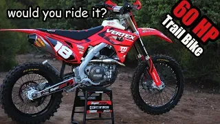 Honda CRF450R Trail Build  - Fire Breathing Machine