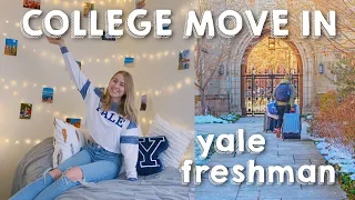 COLLEGE MOVE IN 2021!! YALE FRESHMAN YEAR (australian student!!) | VLOG!