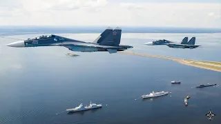 Russian aircraft conduct training fights above Black Sea amid NATO exercise!