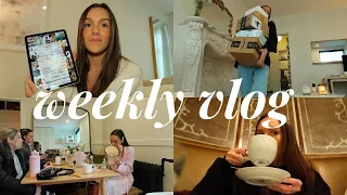 WEEKLY VLOG: gucci bag unboxing, home updates, photoshoot prep & morning routine! | Emma Rose