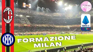 Milan 1-1 Inter La Formazione del Milan Derby live HD