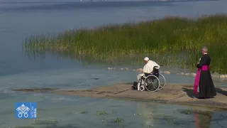 Participation of Pope Francis in the Lac Ste. Anne Pilgrimage 26 July 2022 HD