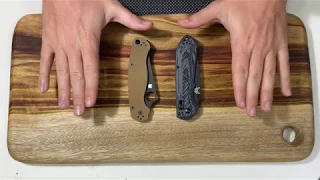 Spyderco PM2 VS Benchmade SuperFreek! Epic showdown between the best Freek and the Scorpion PM2!