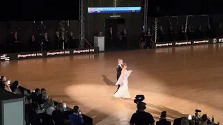 Alexey Glukhov & Anastasia Glazunova, Solo Tango - WDSF World championship Standard 2021, Brno