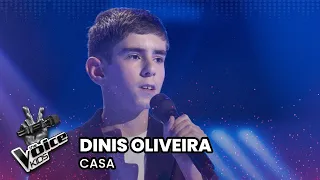 Dinis Oliveira - “Casa” | Blind Auditions | The Voice Kids Portugal 2024