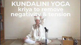 30-minute kundalini yoga kriya to remove tension & negativity | Yogigems