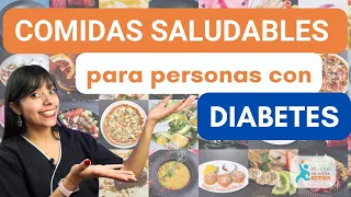 MENU SEMANAL PARA PERSONAS CON DIABETES / Comidas para diabeticos