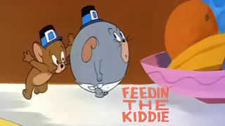 Feeding the Kiddie 1957 Tom and Jerry Cartoon Short Film