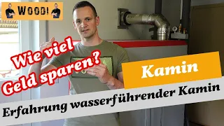 Meine Erfahrungen zum wasserführenden Kaminofen - Geld sparen mit einem wasserführenden Kamin? Woodi