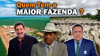 FAMOSOS COM MAIS HECTARES DE TERRAS